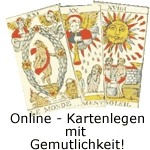Kostenlos Online Tarot (bzw. Tarock-) Karten legen - Gemutlichkeit!